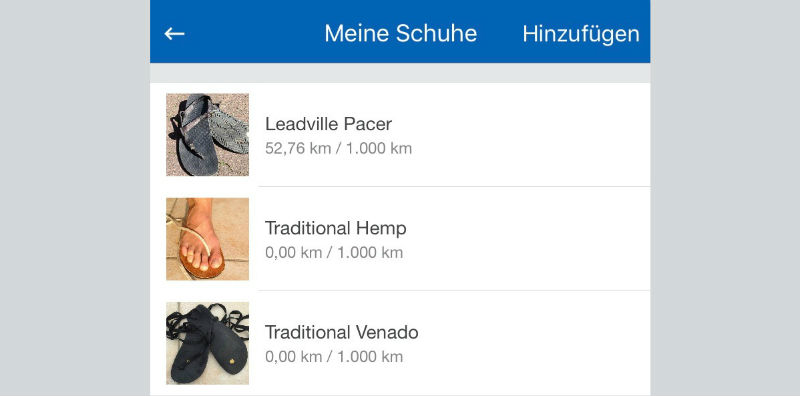 Runtastic PRO Schuhtracker