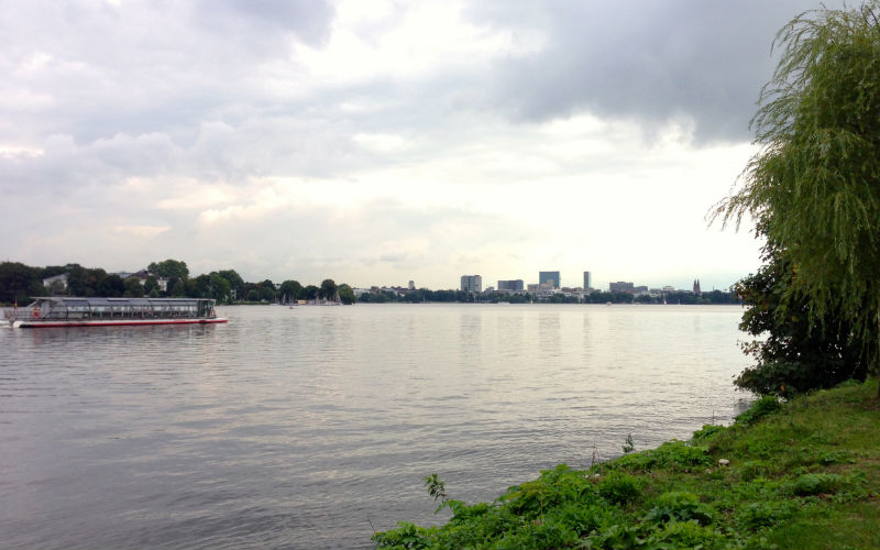 Außenalster Hamburg, Laufstrecke, Jogging Sucks