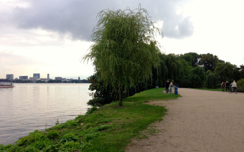 Außenalster Hamburg, Laufstrecke, Jogging Sucks