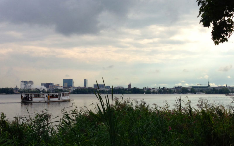 Außenalster Hamburg, Laufstrecke, Jogging Sucks