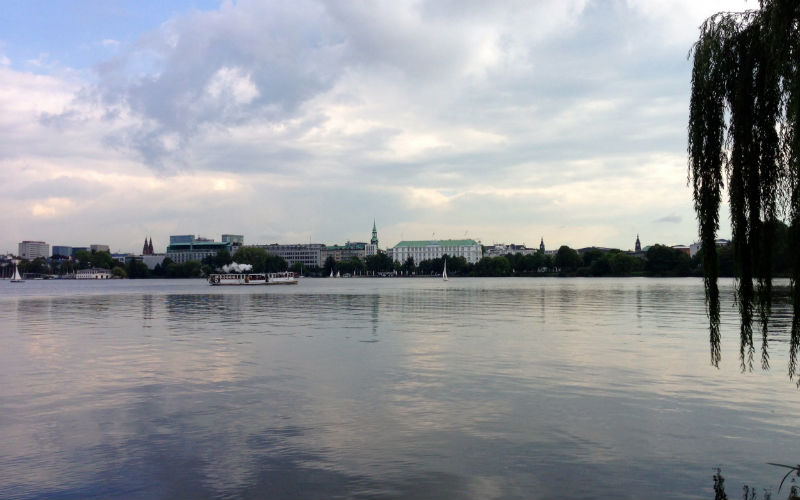 Außenalster Hamburg, Laufstrecke, Jogging Sucks