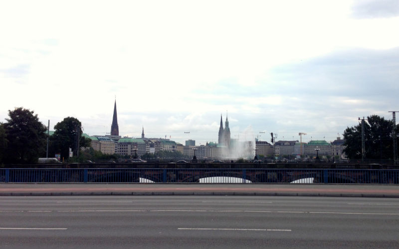 Außenalster Hamburg, Laufstrecke, Jogging Sucks