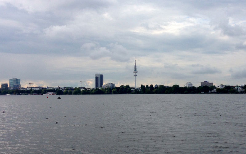 Außenalster Hamburg, Laufstrecke, Jogging Sucks