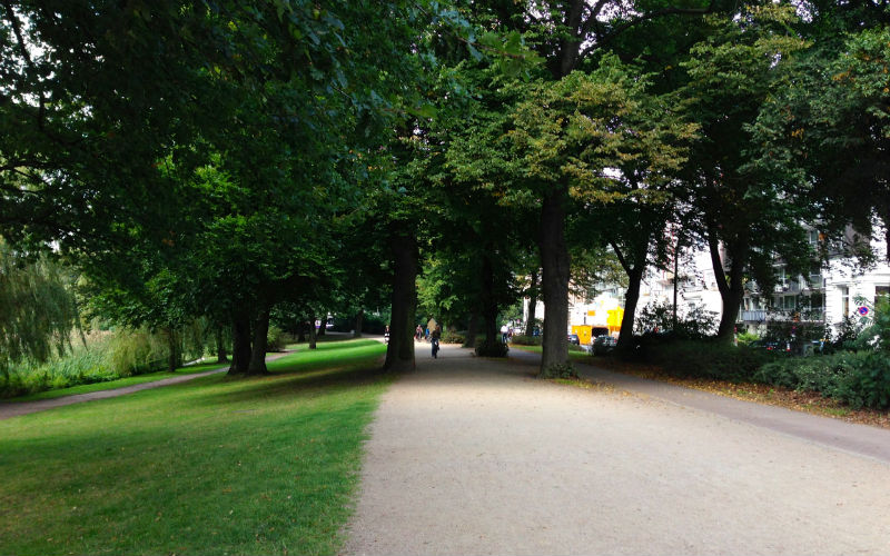Außenalster Hamburg, Laufstrecke, Jogging Sucks
