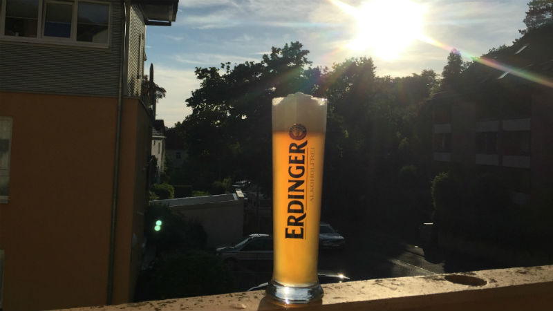 Erdinger Weißbier Alkoholfrei Weißbierglas